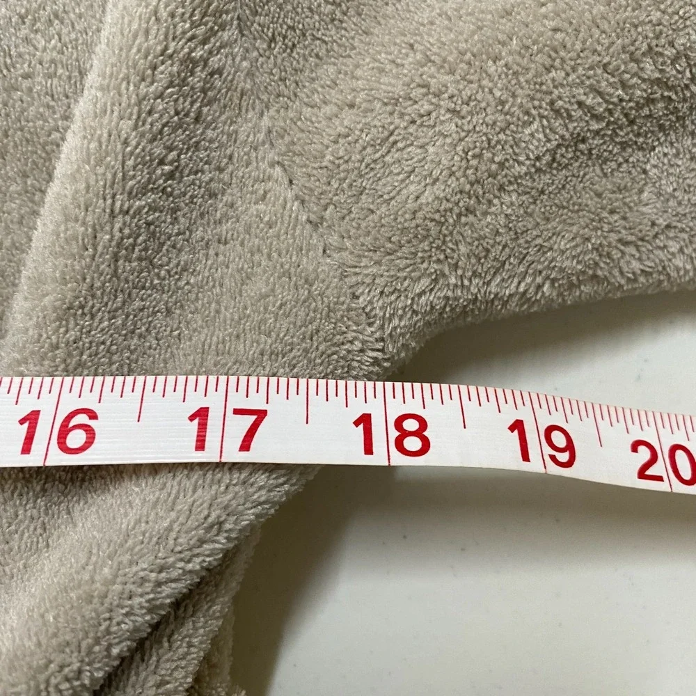 Restoration Hardware Bathrobe Kids 6-7 Years Plush Fleece Belted‎ Hooded Pockets